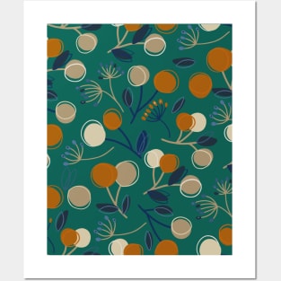 Artistic Flower Pattern Posters and Art